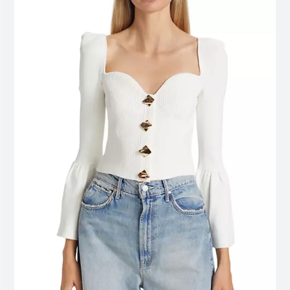 Self portrait blouse NWT
